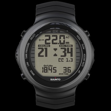 suunto 電腦錶 DX SILVER 標準帶電腦錶/ USB